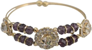 Taj Pearl Alloy Cuff