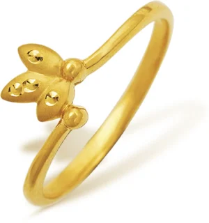 Nishtaa Yellow Gold 22 K Ring